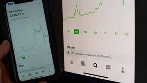 блокировка акций GameStop компанией Robinhood