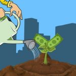 Дерево с деньгами