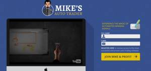 Главная страница сайта Mike's Auto Trader.
