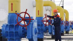 Компрессорная станция на экспортном газопроводе в Украине