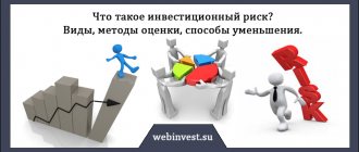 Методы оценки инвестиционных рисков