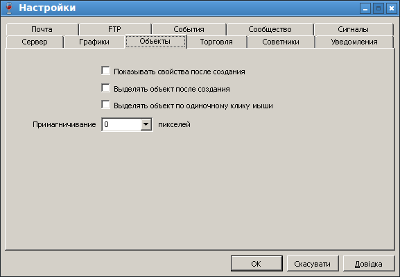 объекты в мт4