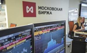 Объемы торгов на ММВБ