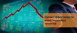 Оценка эффективности инвестиционных проектов