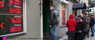 падение рубля в апреле 2018