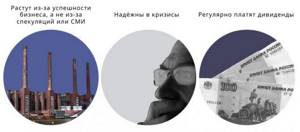плюсы голубых фишек
