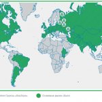 Рис. 1. «ФосАгро» на карте мира. Источник: сайт компании