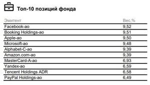 Структура активов Райффайзен ИТ